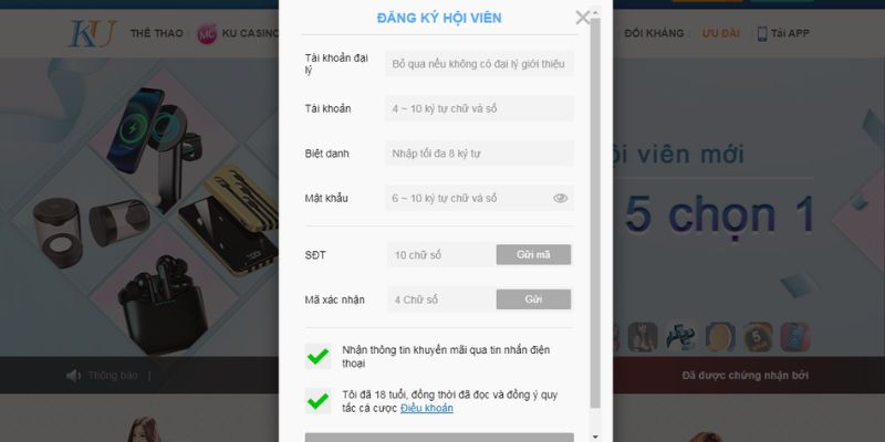 Hướng dẫn các bước đăng ký KUBET chi tiết nhất