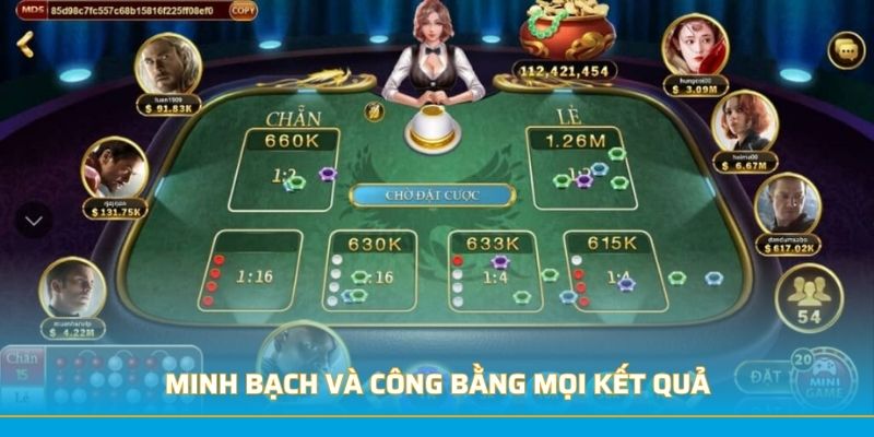 Minh bạch và công bằng mọi kết quả